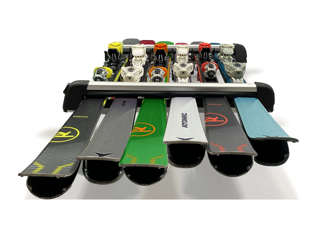 Universal Ski/Snowboard Racks Carriers for 6 Pairs Skis or 4 Snowboards J24934