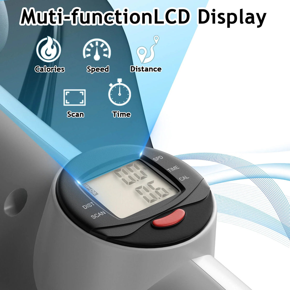 Portable Mini Magnetic Elliptical Stepper Machine Q590304