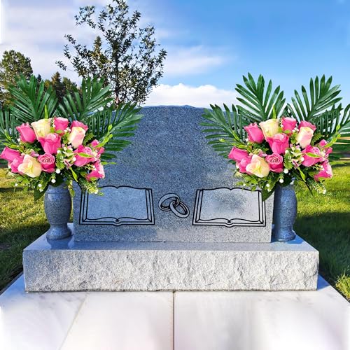 White-purple Artificial Flowers L670726