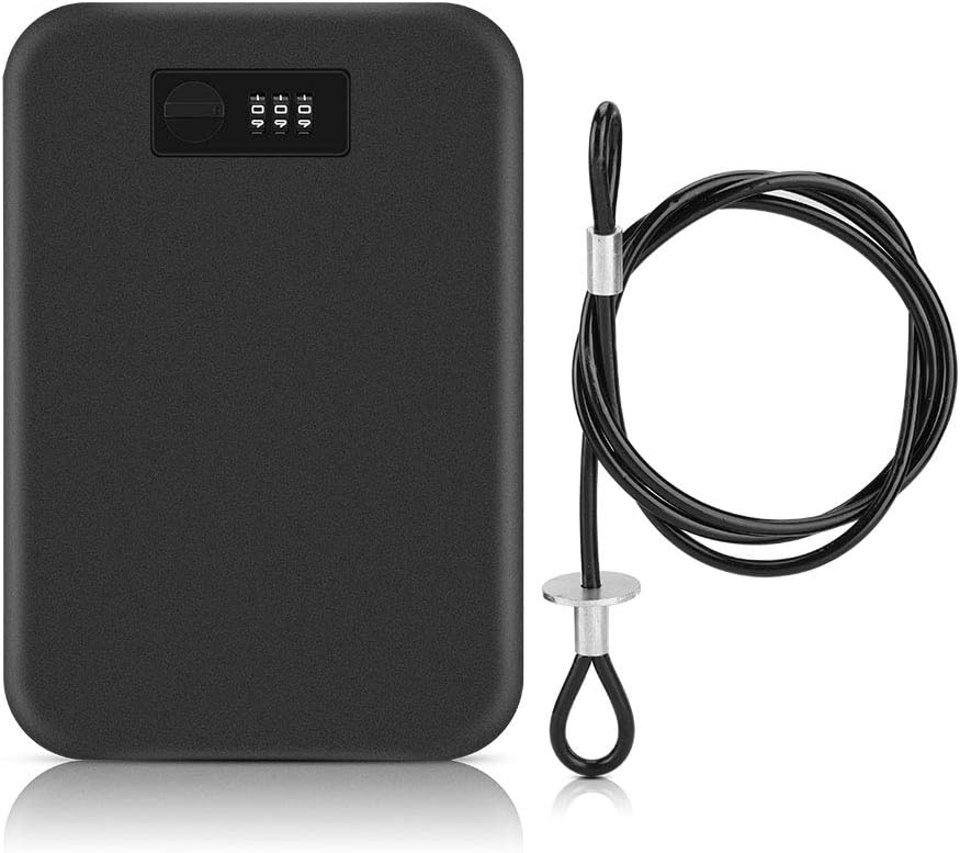 Portable Fireproof Waterproof Security Case with Key Lock E128