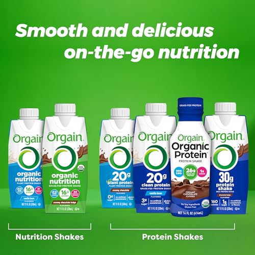 Vanilla Bean 20g Whey Protein Shake, 11 Fl Oz (Pack of 12) J3795