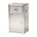 French Industrial Accent Storage Cabinet with 1 Door V41201