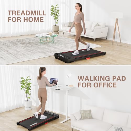 2.5HP Portable Treadmill with Remote Control and LED Display I668276