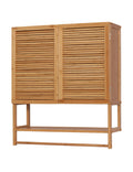 Bamboo 2 Door Wall Cabinet X8618