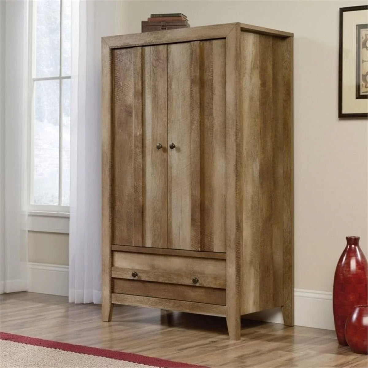 Craftsman Oak Armoire W539258