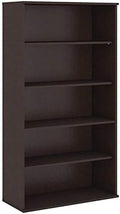 5 Shelf Bookcase in Mocha Cherry Q2846