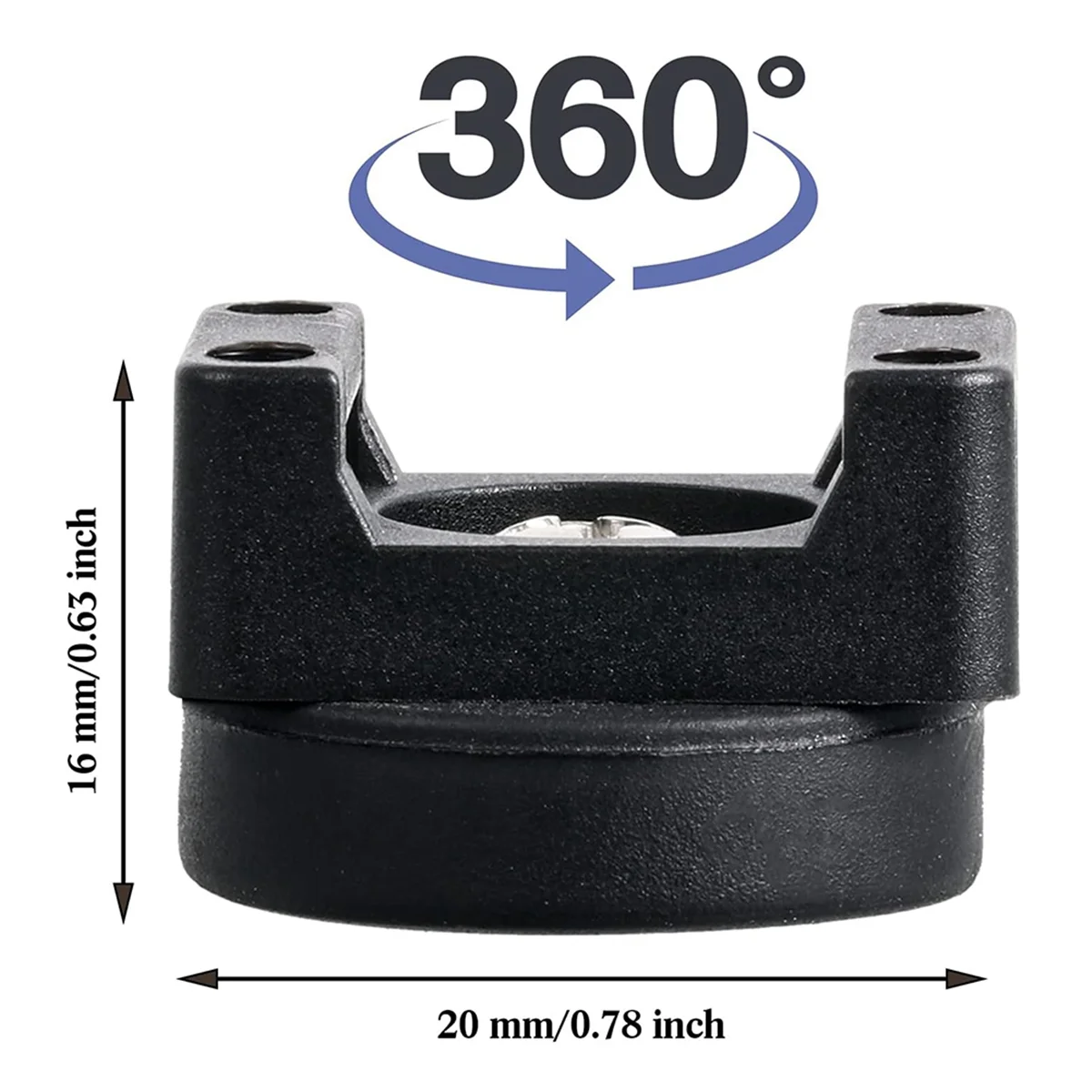 Black Magnetic Cable Holder with 10 Magnetic Bases and 50 Nylon Zip Ties X57437