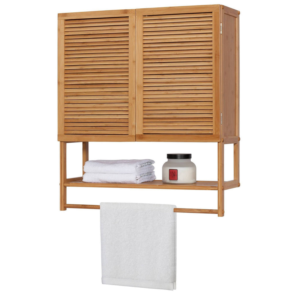 Bamboo 2 Door Wall Cabinet X8618