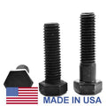 9/16 inch-18 x 4 inch Grade 8 Hex Cap Screw Alloy Steel Black Oxide Pk 25 Q895790