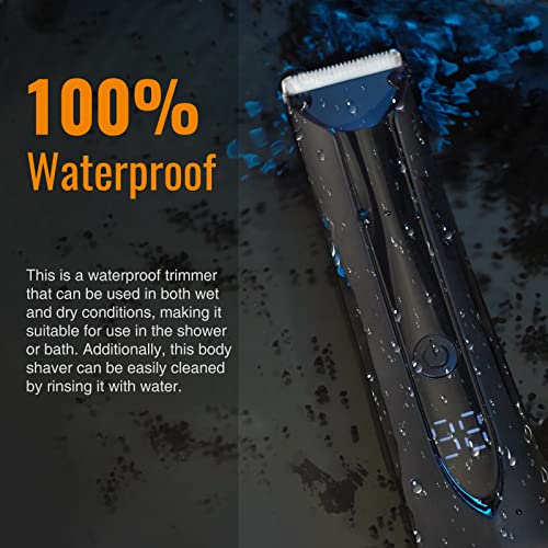 Body Hair Trimmer with Ceramic Blade, Rechargeable Cordless Trimmer Z931