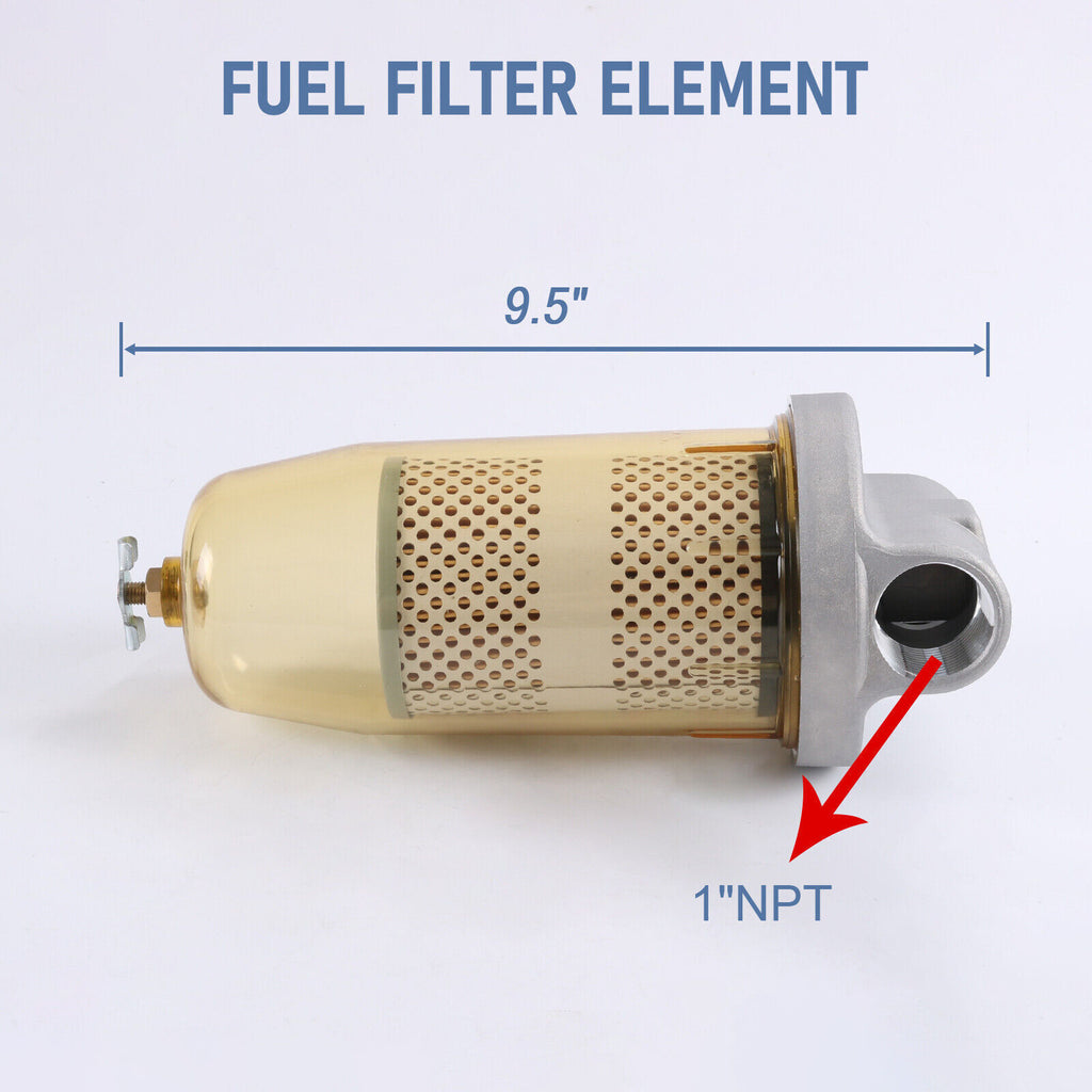 Fuel Filter Base & Bowl Fuel Tank Assembly S6336