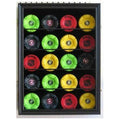 Hockey Puck Display Case Shadow Box Wall Cabinet F58024