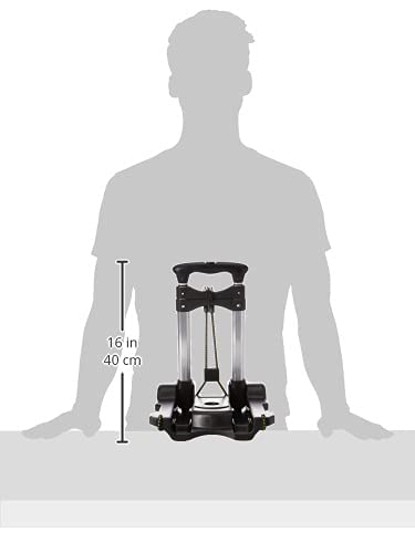 Black Compact Folding Luggage Cart Y237213