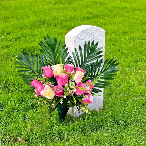 White-purple Artificial Flowers L670726