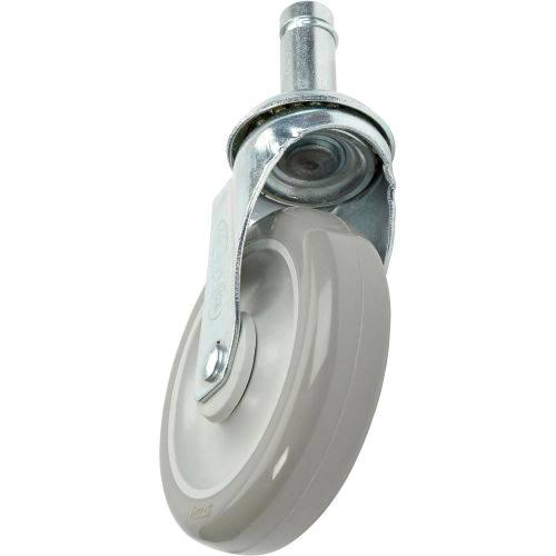 Stem Casters Set of 4 Polyurethane Wheel 2 with Brakes N4030
