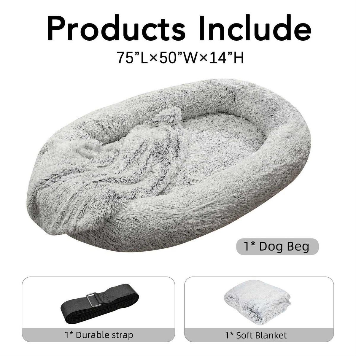 30D Sponge Bean Bag Bed C104