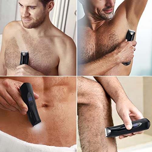 Body Hair Trimmer with Ceramic Blade, Rechargeable Cordless Trimmer Z931