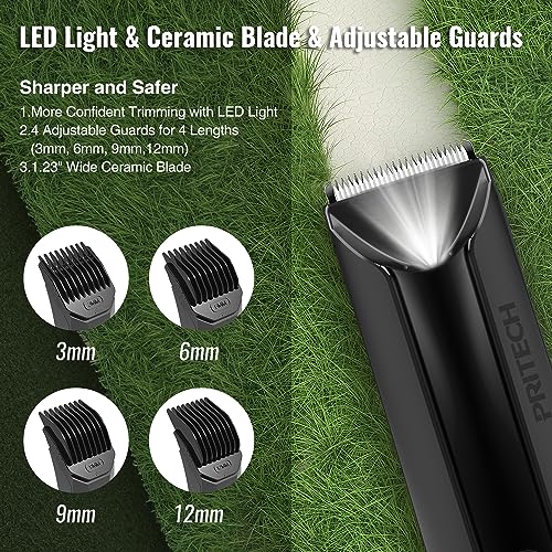 Body Hair Trimmer with Ceramic Blade, Rechargeable Cordless Trimmer Z931