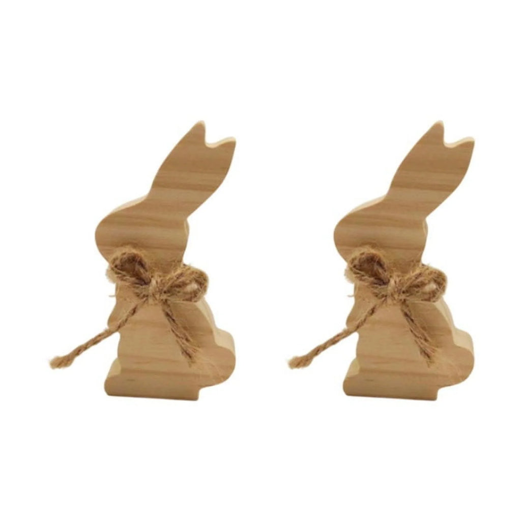 Easter Rabbit Wooden Ornaments I595007
