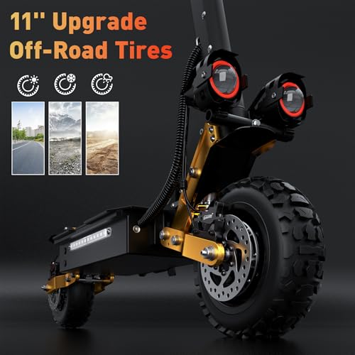 Electric Scooter, 5600W Motor, 59Mi Range K8030