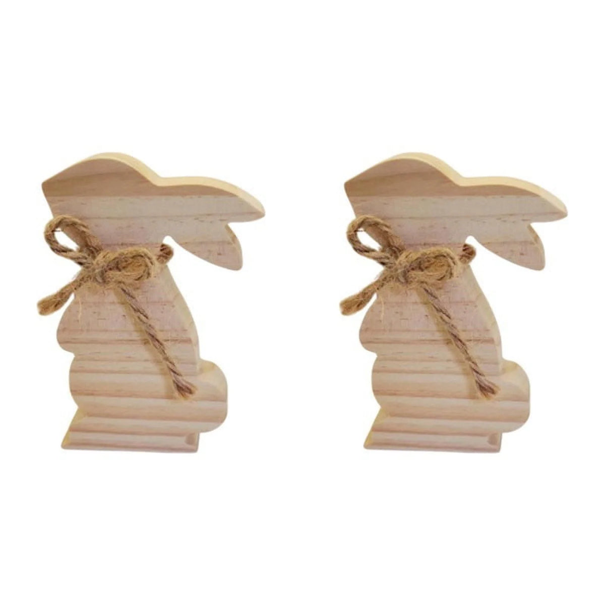 Easter Rabbit Wooden Ornaments I595007