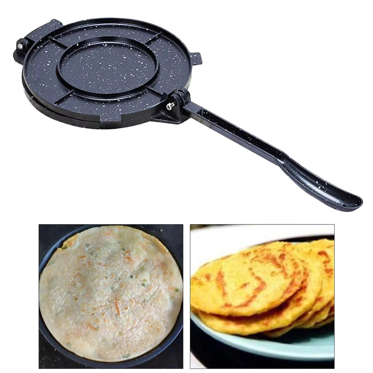 Gray Cast Tortilla Press R4676
