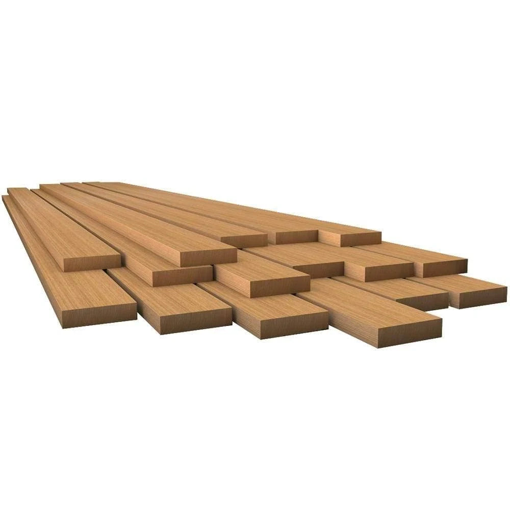 Teak Lumber 1/2in x 1-3/4in x 72in P93133