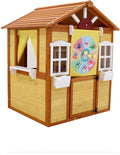 Wooden Playhouse with Working Door and Windows B558617