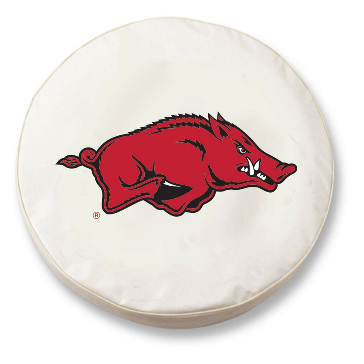 White Vinyl Spare Tire Cover M9168