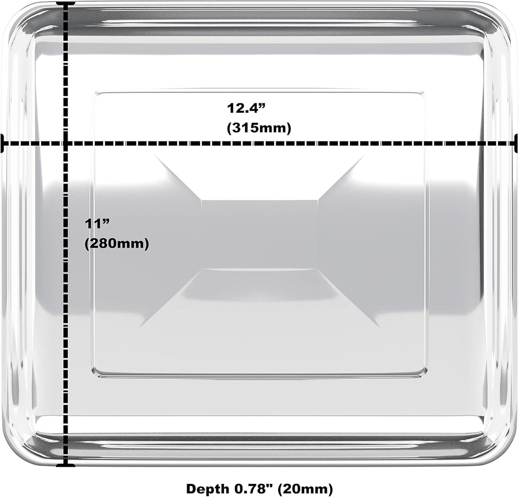 Stainless Steel Baking Tray Pan and Air Fryer Basket L931450