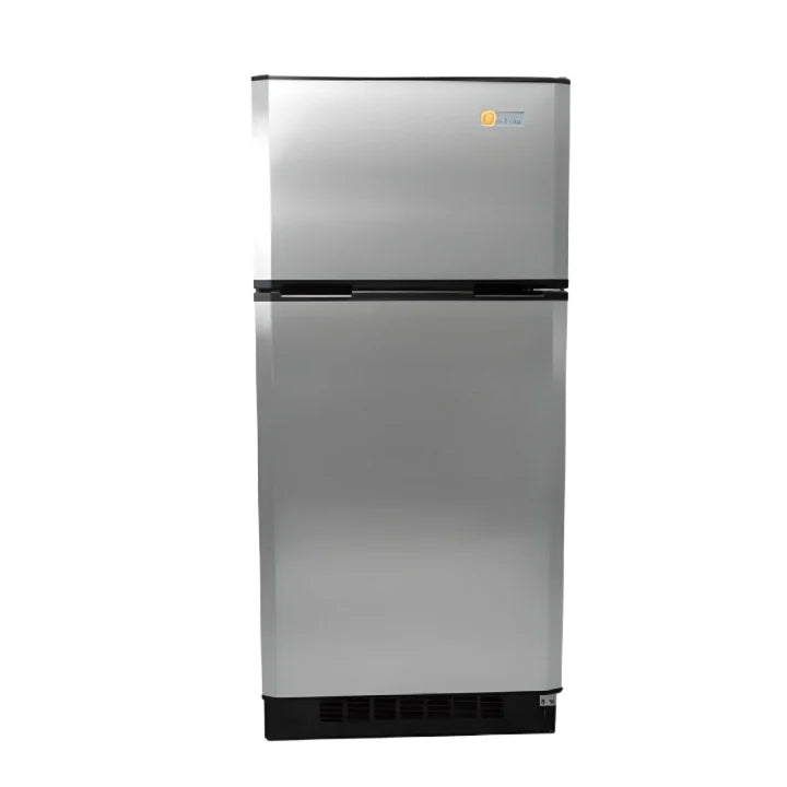 16 cu ft Stainless Steel Solar Refrigerator O7245