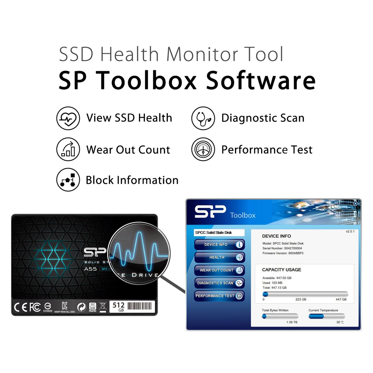 512GB Internal Solid State Drive SATA III L509