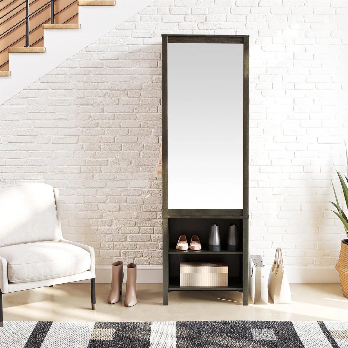 Black Oak Wardrobe J2982