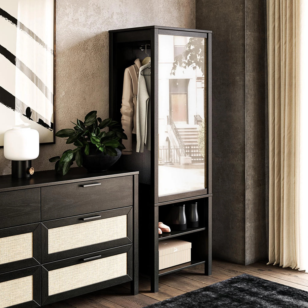 Black Oak Wardrobe J2982