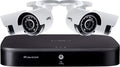 4K Analog Wired Security Camera System with 1TB 8 Channel DVR J621