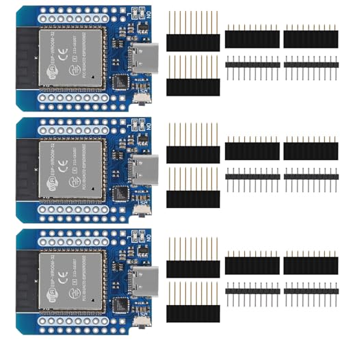 5PCS Type C D1 Mini ESP32 ESP-WROOM-32 CP2104 WLAN WiFi Bluetooth IoT Development Board T1316