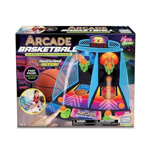 Arcade Mini Golf Tabletop Game with 9 Holes and Moving Obstacles for 1-4 Players W2372