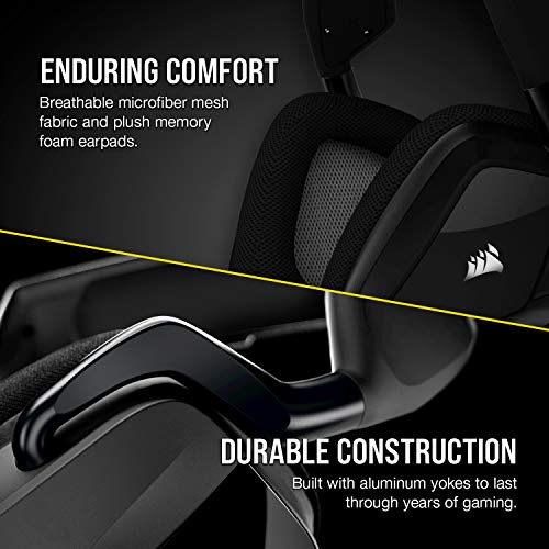 White Wireless Gaming Headset with Microfiber Mesh Earpads Q8262