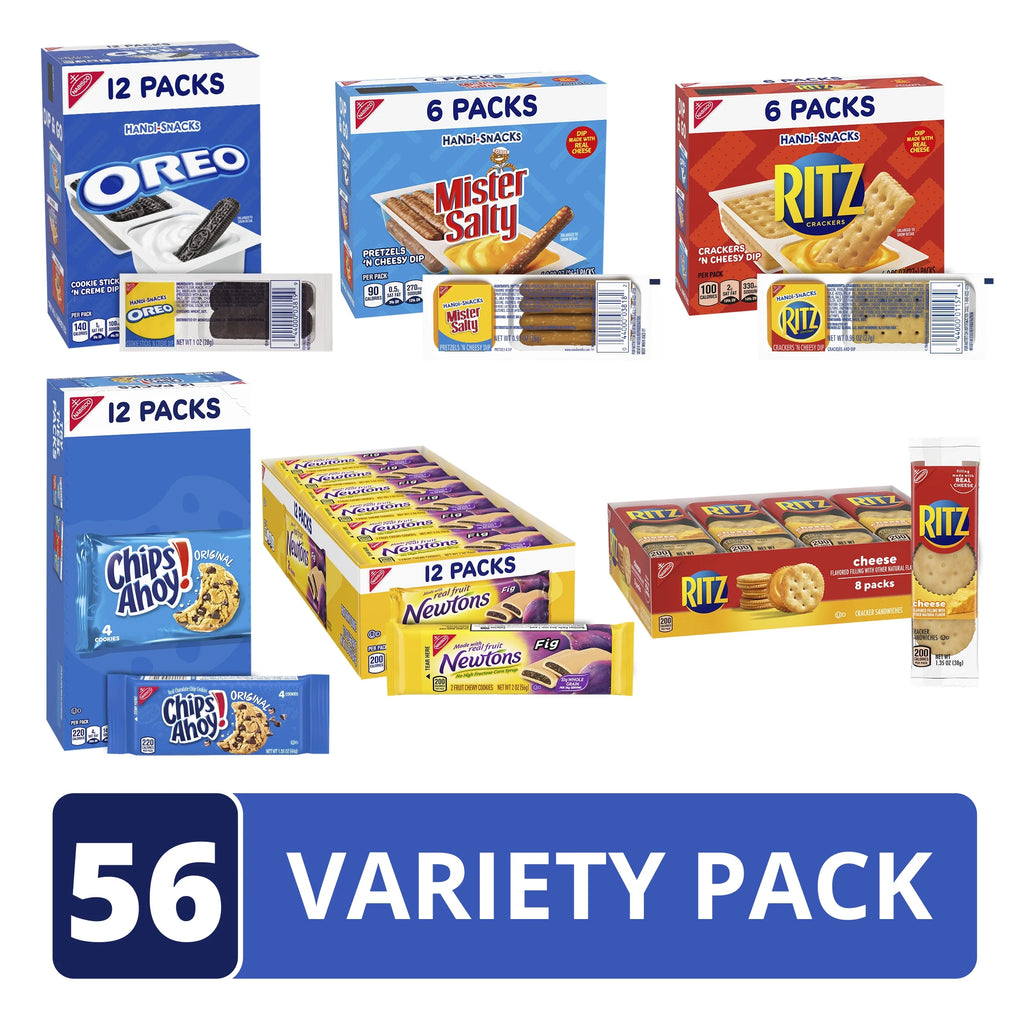 56 Snack Packs Variety Pack S972692