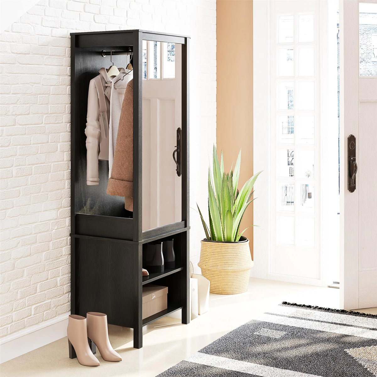Black Oak Wardrobe J2982