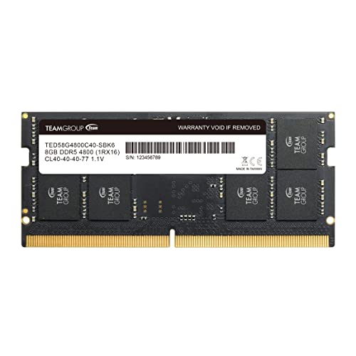 16GB 4800MHz DDR5 SODIMM Laptop Memory Module F4411