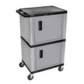 Mobile Printer Stand with Cabinet Storage V73562
