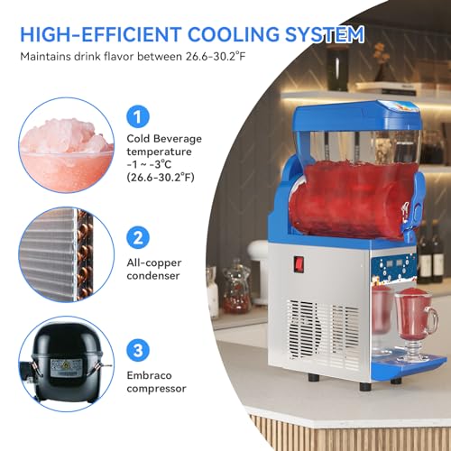 30L 304 Stainless Steel Commercial Slushy Machine V332