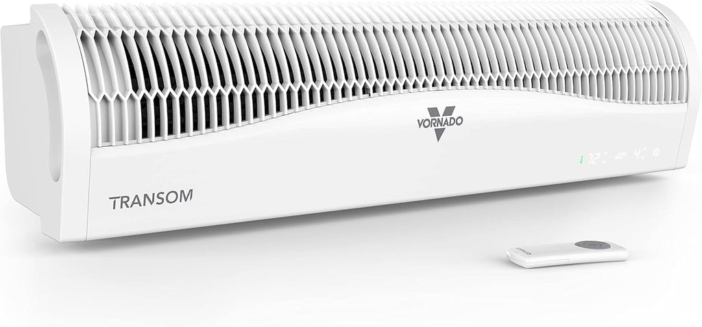 White Window Fan with 4 Speeds and Remote Control F6509