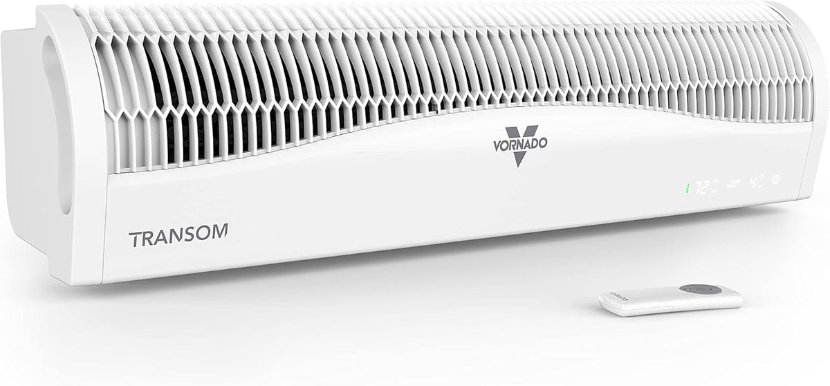 White Window Fan with 4 Speeds and Remote Control F6509