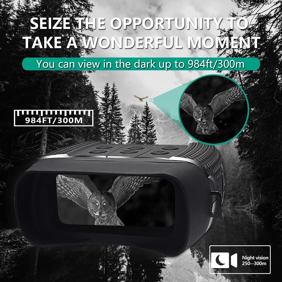 Night Vision Goggles with 32G Memory Card J301442