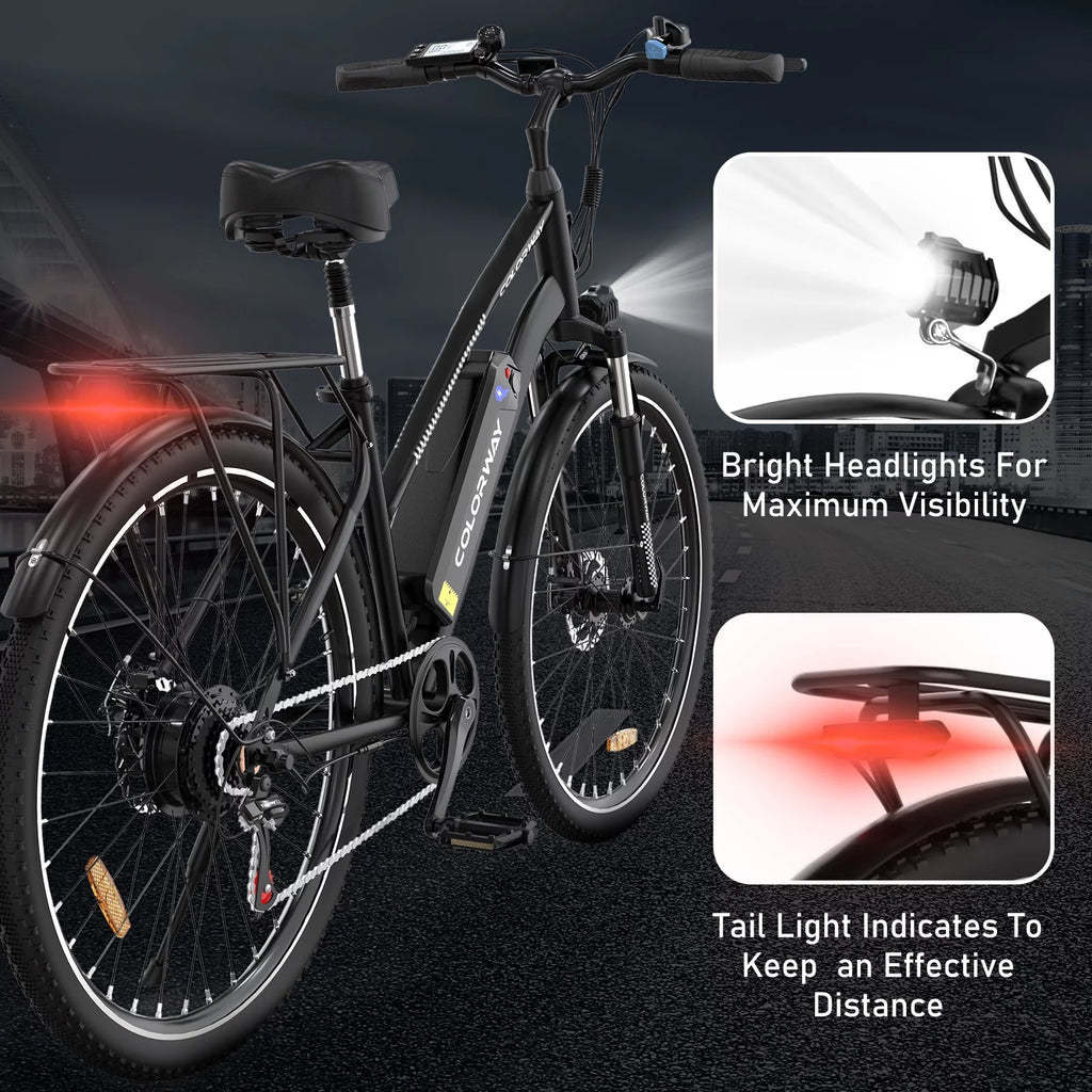 500W Electric Bike 36V 12Ah 7 Speeds U6359