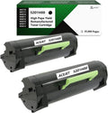 Remanufactured Toner Cartridge Black 2-Pack Y6158