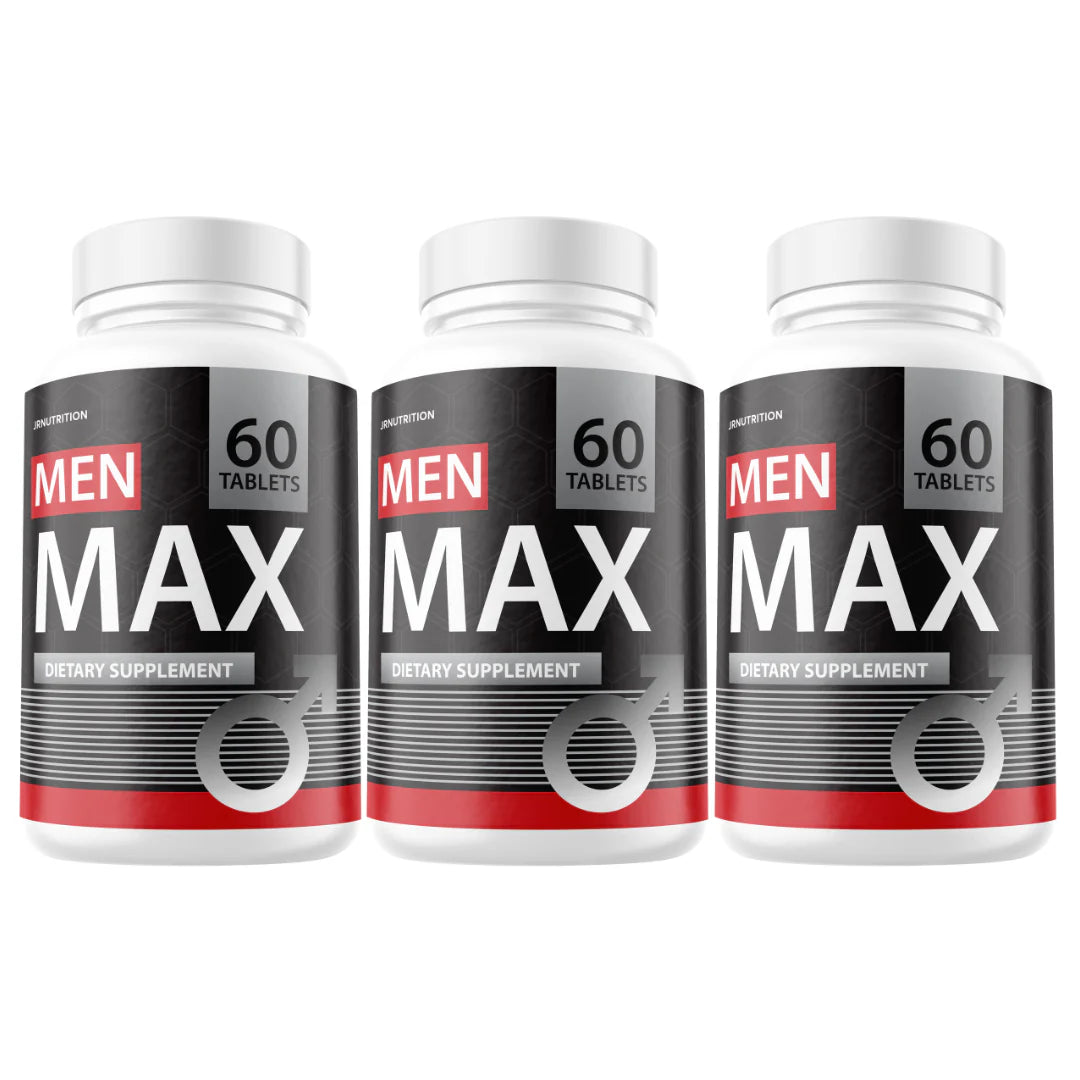 Men Max Enhancement Pills Performance & Drive 3 Bottles J2024