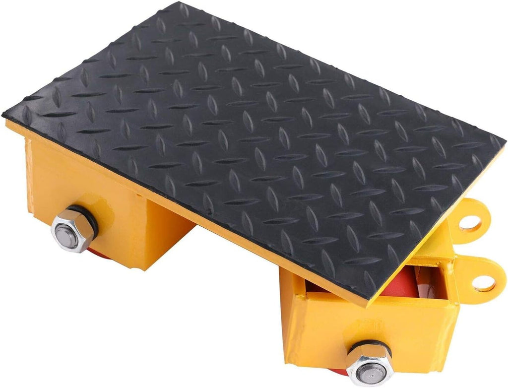 Industrial Dolly Skate Cast Steel Roller 360° Rotation 8T I139472
